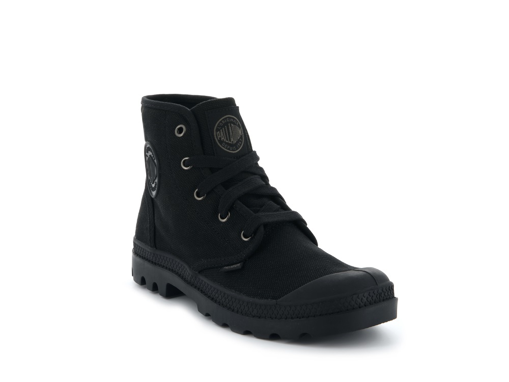 Botas Palladium PAMPA HI Mujer Negras | Costa Rica-83124